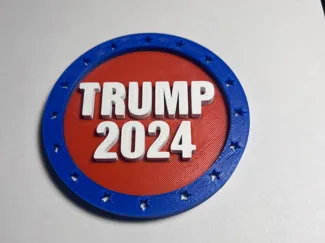 Trump 2024 Coaster AMS