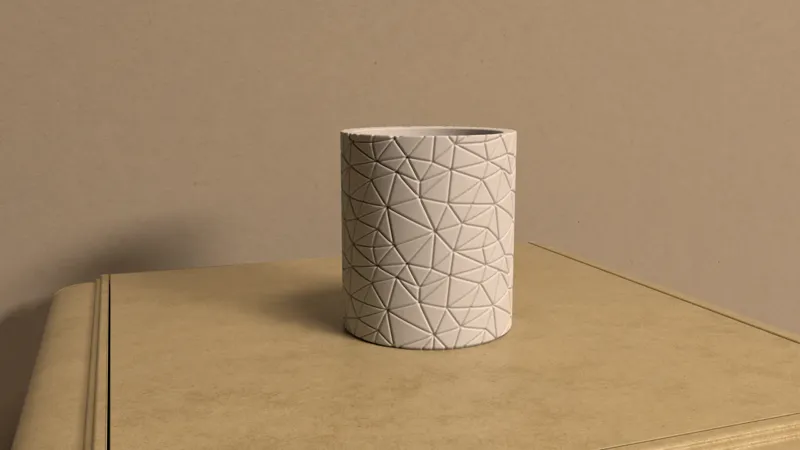 Geometric Cup Organizer/Planter