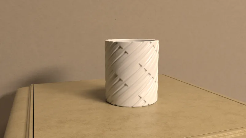 Modern Lines Cup Organizer/Planter