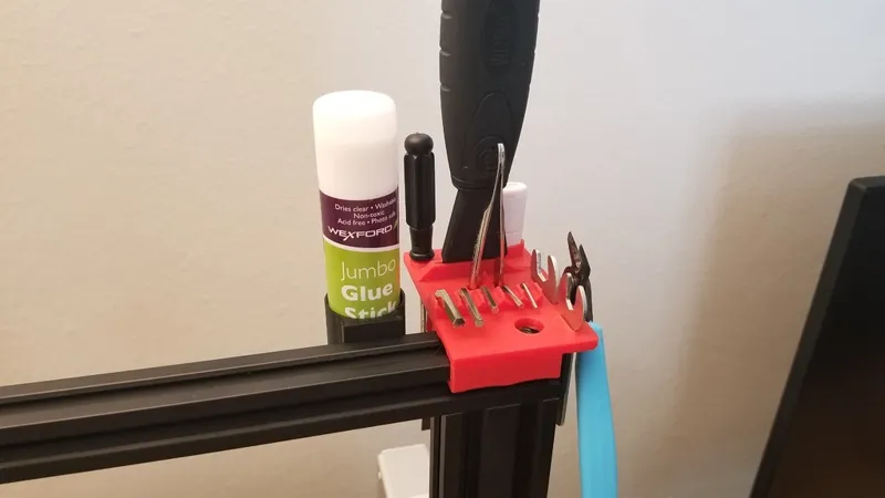 Jumbo Glue Stick Holder for V-Rail
