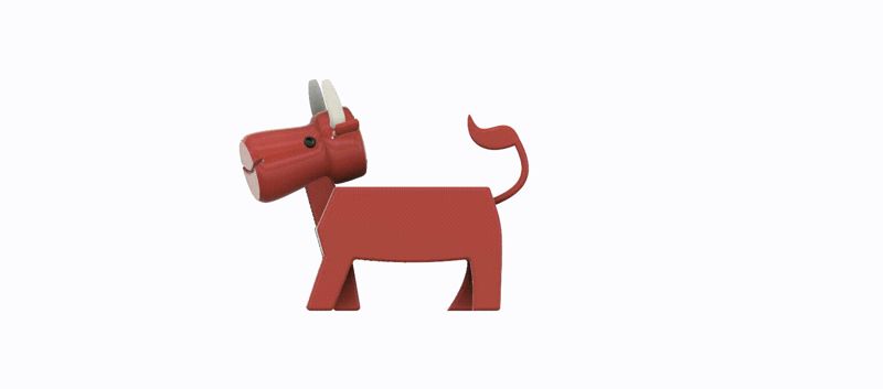 Simplistic cow, Arla Cow