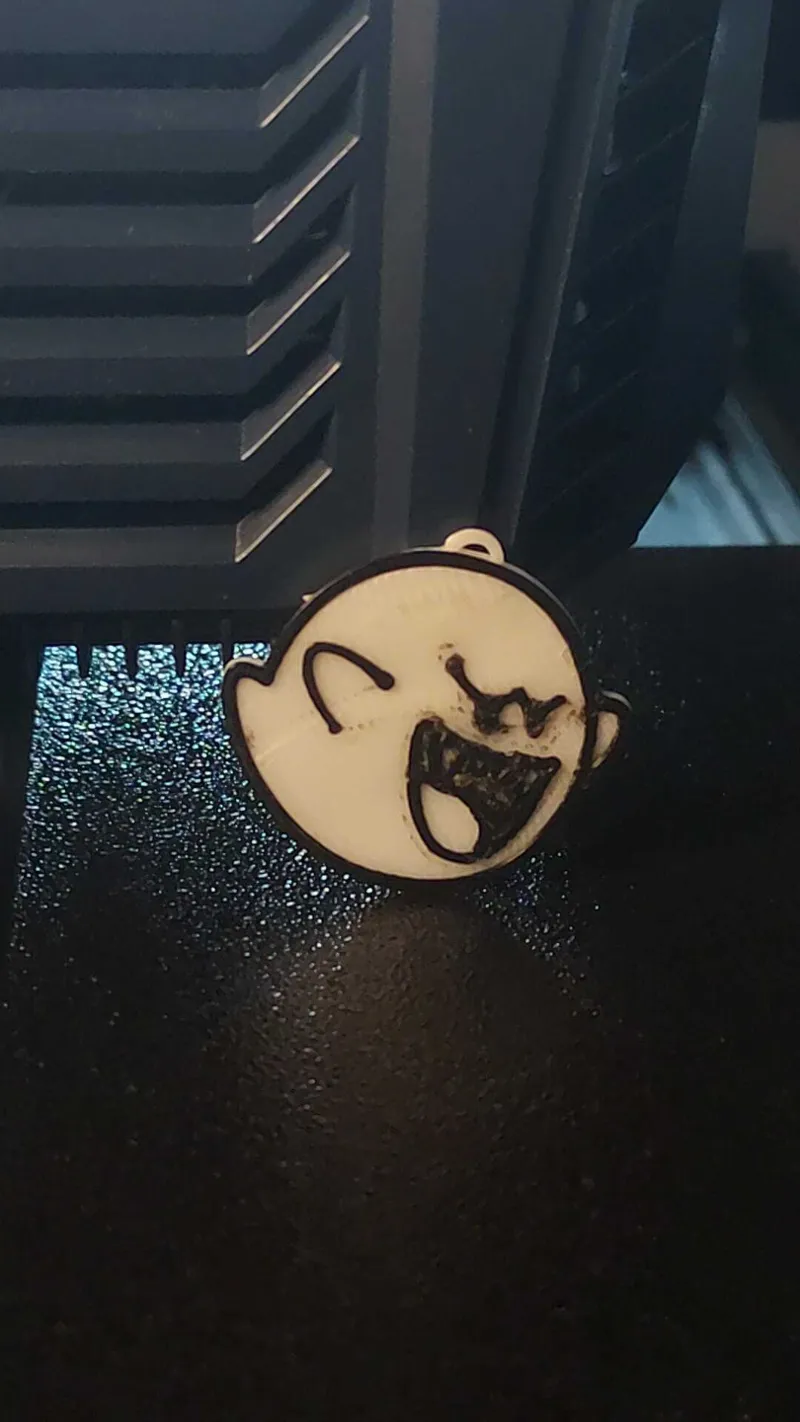LLAVERO Y PENDIENTE DE BOO FANTASMA
