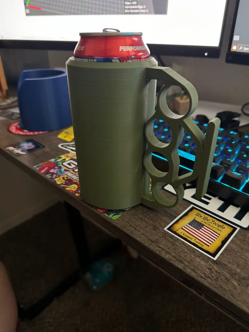 Brass Knuckle Koozie V2 16OZ