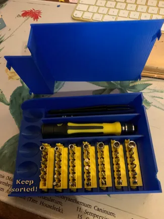 Precision Screwdriver 42 bits + storage