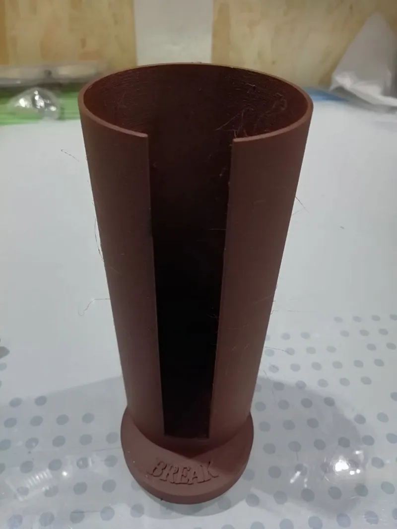 Coffee cup holder column