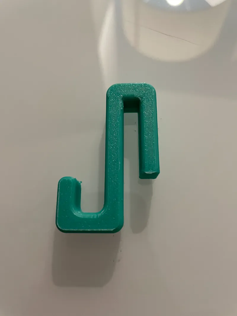 Shower Hook - Glass 6mm