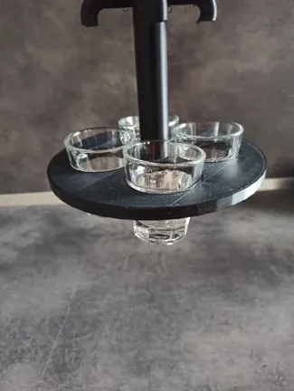 Shot glass pourer