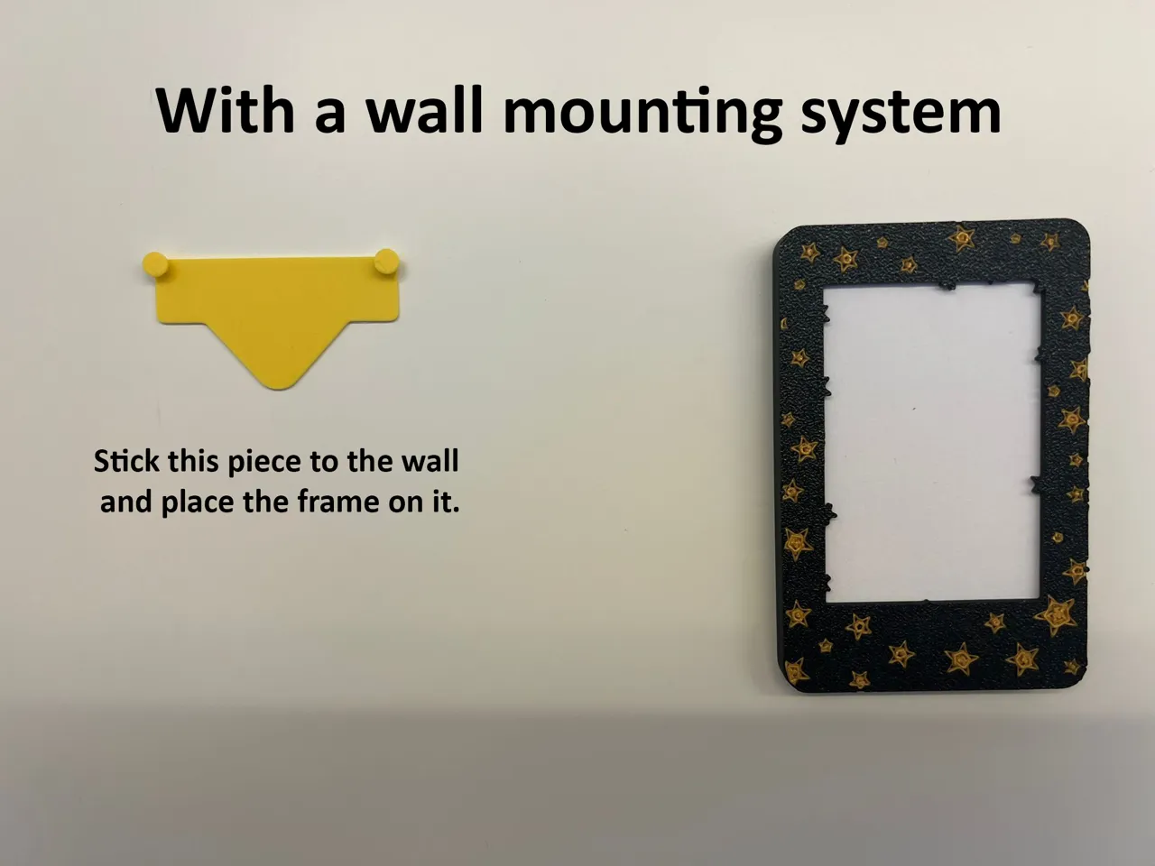 15 Picture frames with stand and wall mount view 4