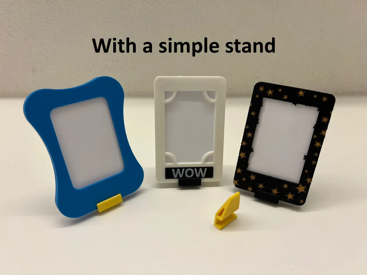 15 Picture frames with stand and wall mount view 3