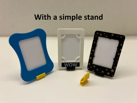 15 Picture frames with stand and wall mount view 3