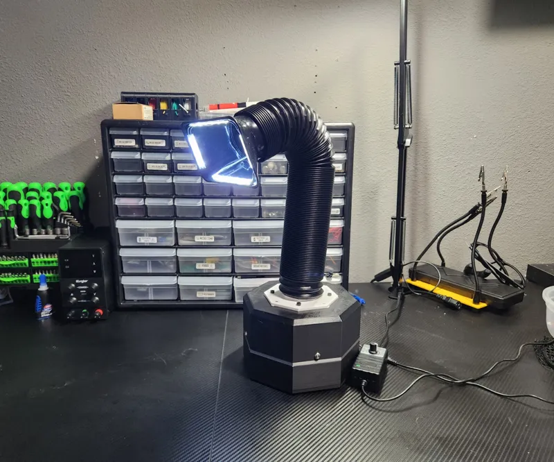 Octagon LED Fume Extractor V2