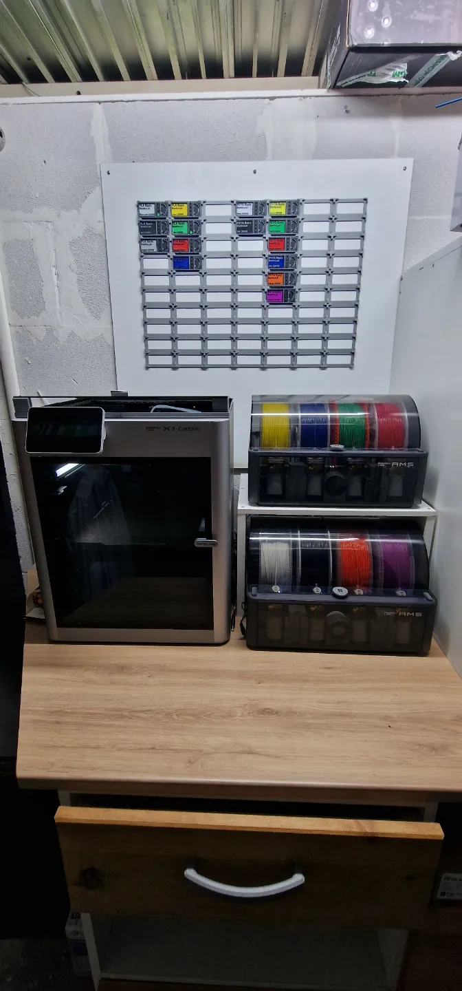 Echantillions de Filaments / gestion de stock