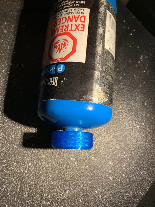 Bouchon fileté CGA-600 pour bouteille de gaz jetable