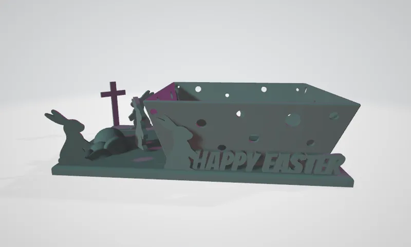 Desktop Easter Basket