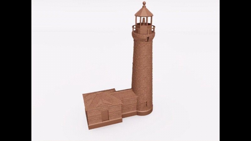 LIGHTHOUSE TEXTURED - CRISP POINT