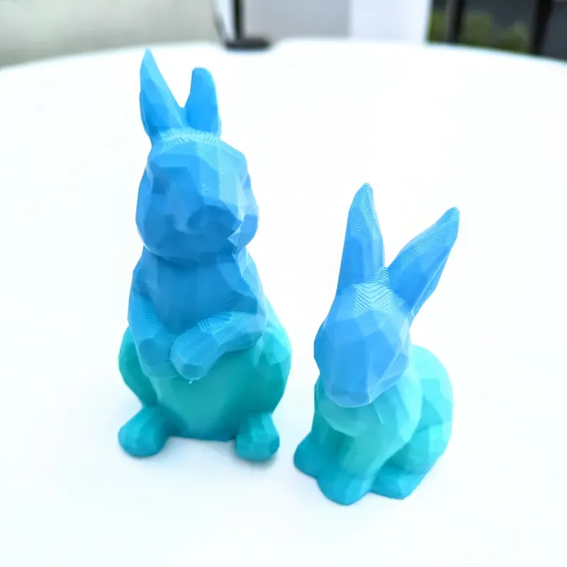 Low-Poly Easter Bunnies