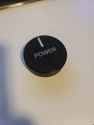 Space heater knob
