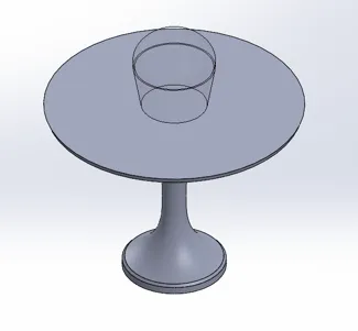 Rounded Cake and cupcake Riser