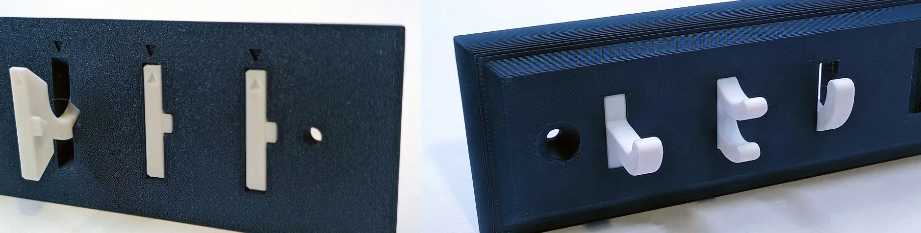 Modular Key Hook Modular Wall Hooks / Key Hooks - Free 3D Print Model - MakerWorld