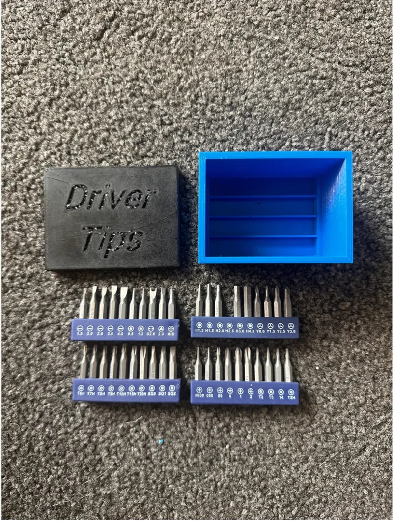 Eletric Screwdriver Tip box