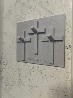 Necklace Holder with Cross