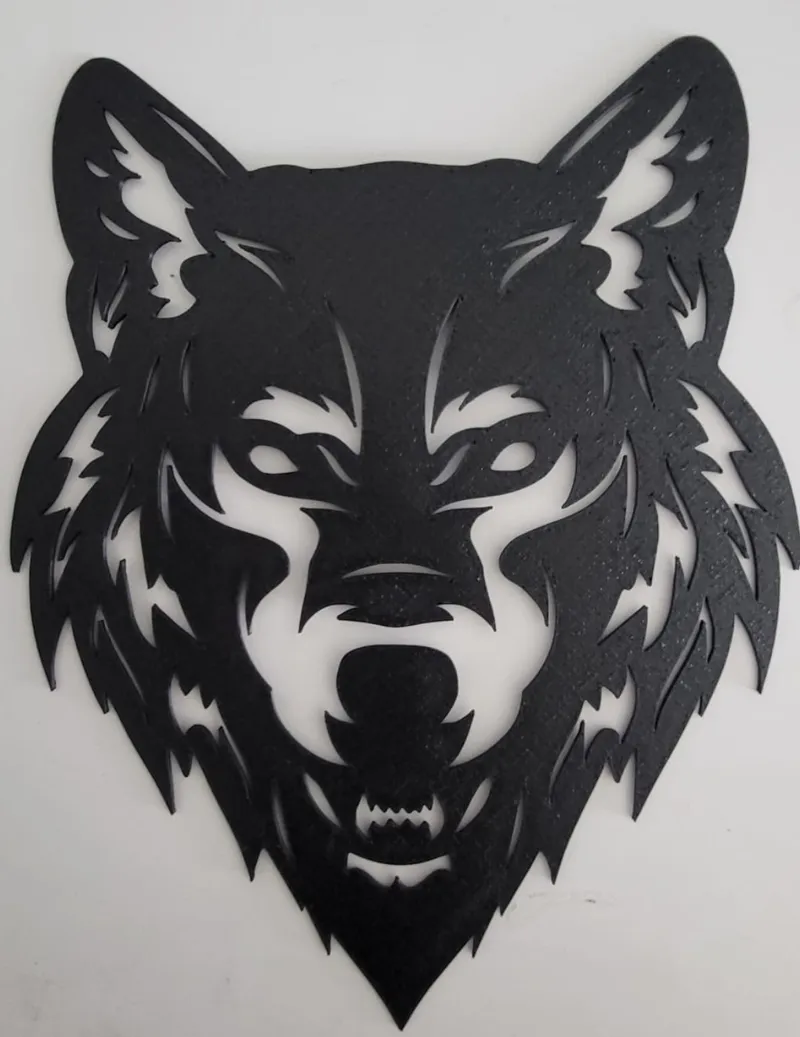 2D Art "Wolfhead"
