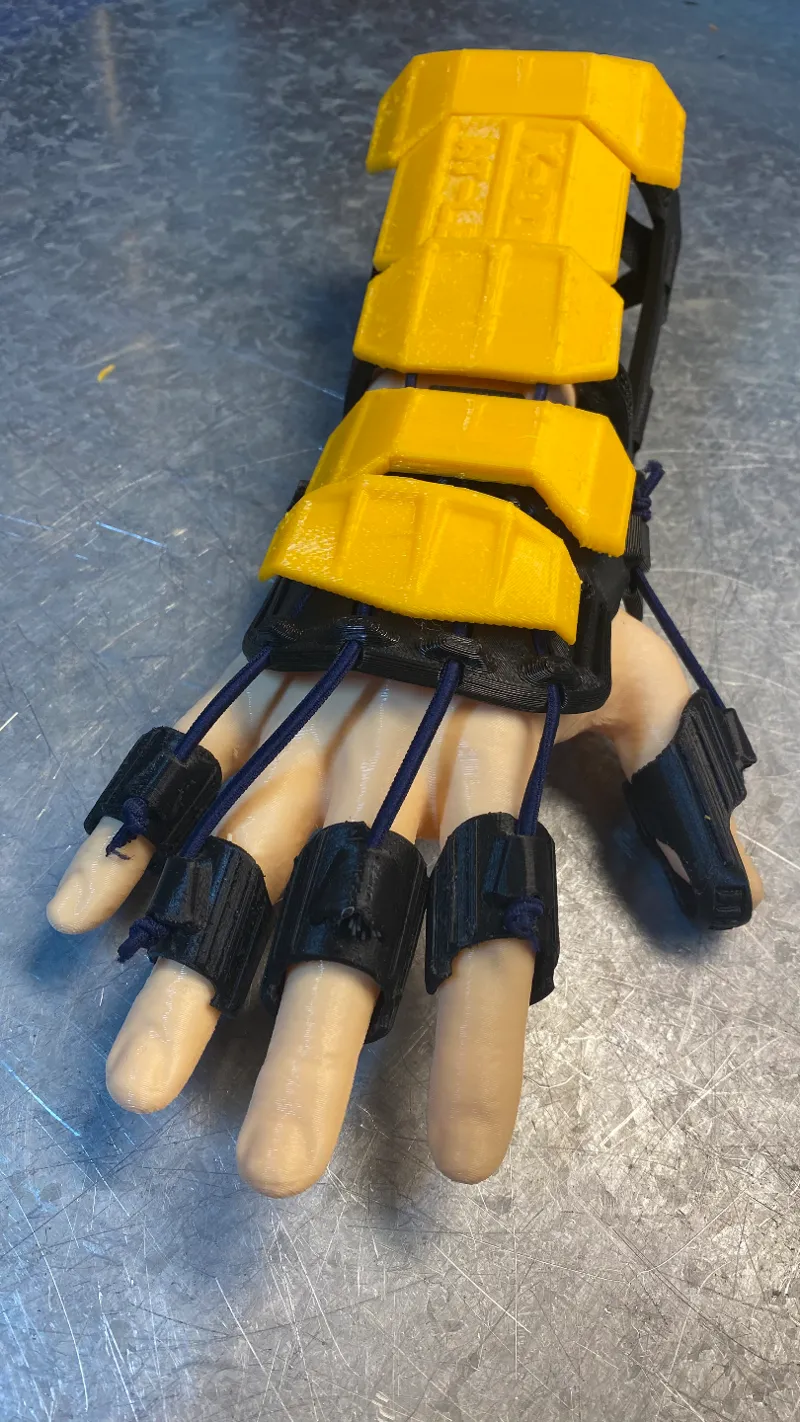Hand Orthesis for humans - Godzilla x Kong 2024