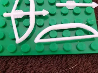 Bick Bow and Arrow compatible with figure