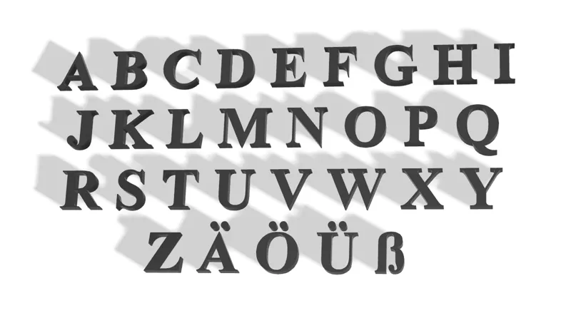 Alphabet Letters