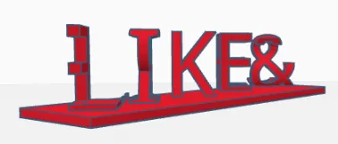 Two Ways Text Like&Share