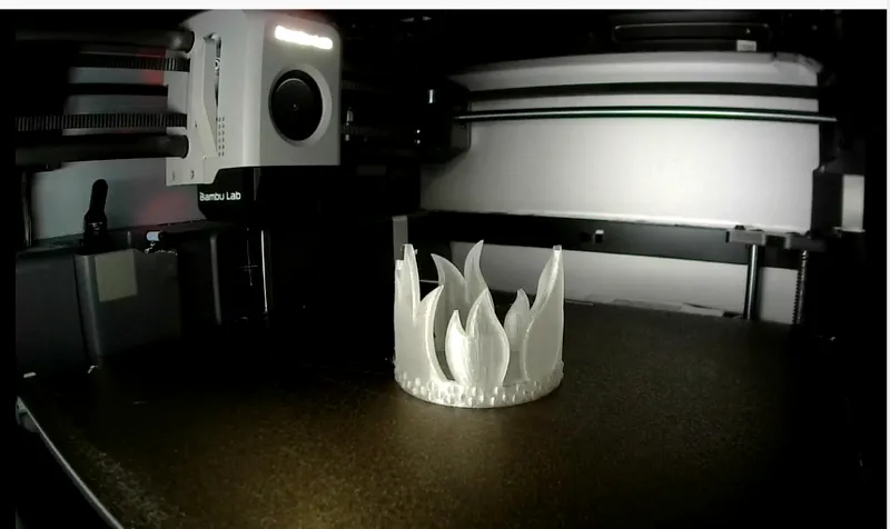Flaming Tea Light Holder