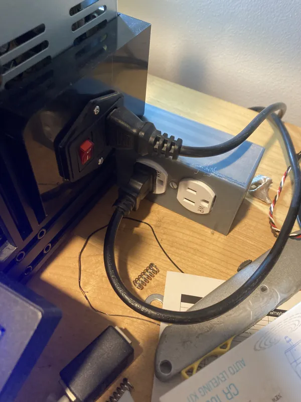 printer outlet box