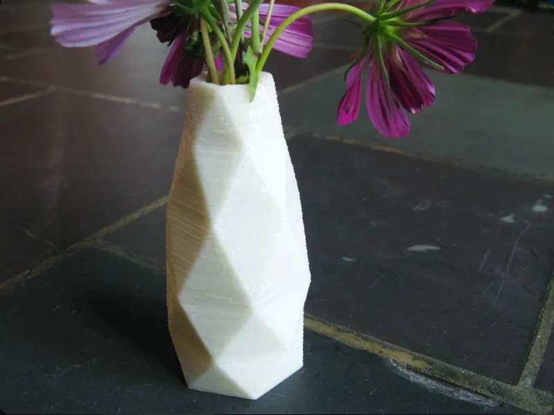 Faceted Vase