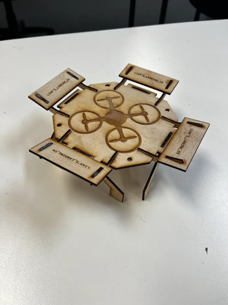 Standing Drone Helipad