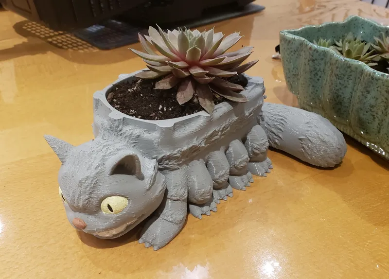 Catbus Succulent Planter Pot - Studio Ghibli