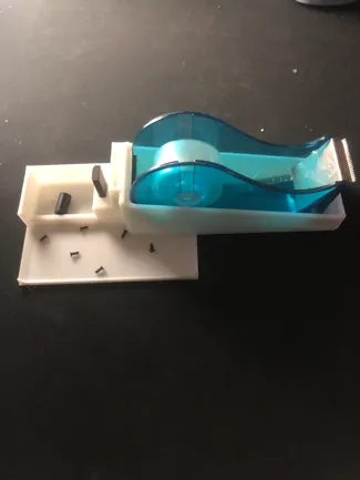 Cello tape Holder SD Holder and workbench