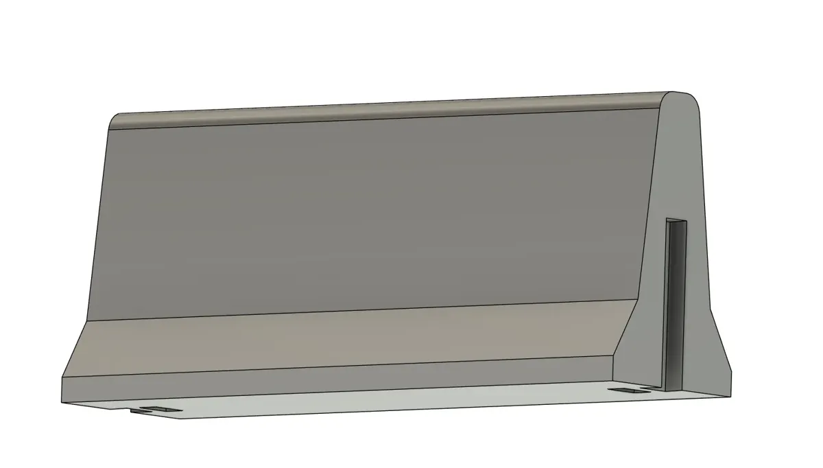 Glissière de sécurité (jersey) pour Tech Deck