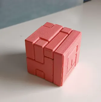 Cube Puzzle 7 pieces
