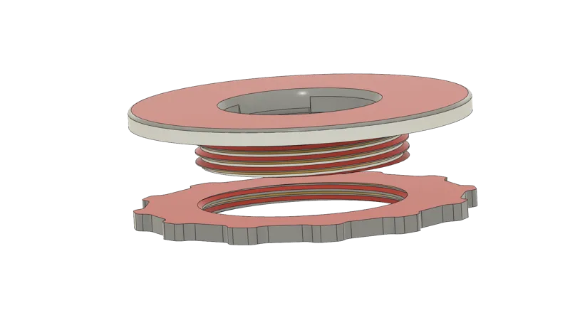 Bucket Lid bulkhead adapter