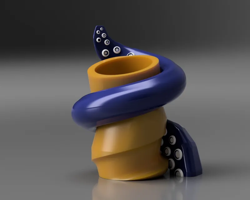 Tentacle Bathroom Organizer