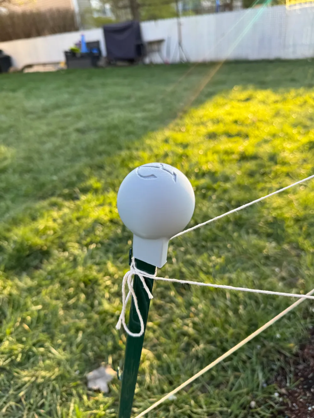 Garden U Post Ball Cap Protector by barnold08 MakerWorld