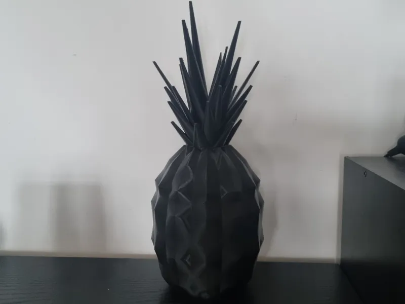 Abstract Pineapple (decor, hidden storage)
