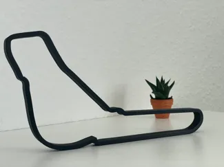 Formula 1 Track Monza GP 2D Art