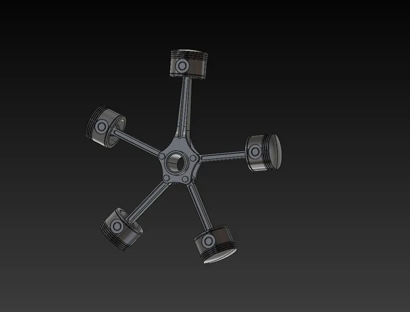 Radial engine