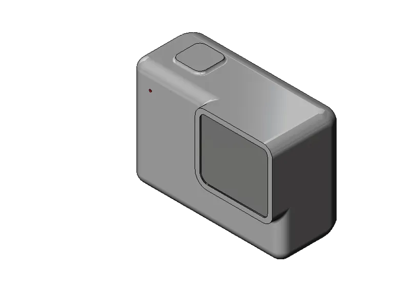 GoPro 7 White 3D model