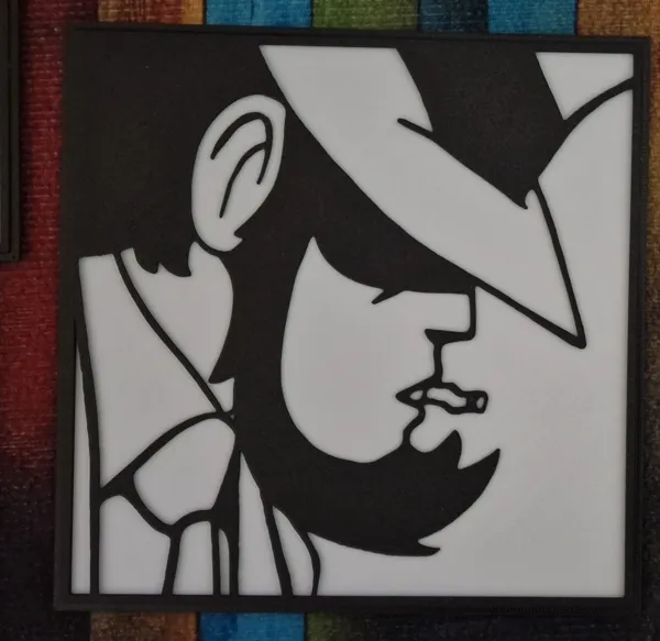 Tableau mural Jigen - Lupin III