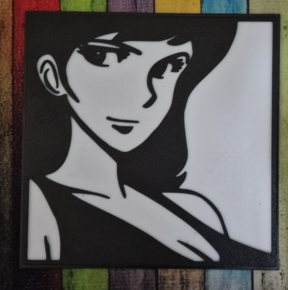 Décoration murale 2D Fujiko — Lupin III