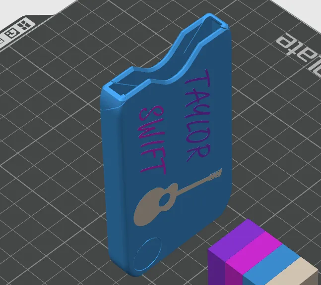 Cascade card wallet V2 (Print-in-place) TS Edition