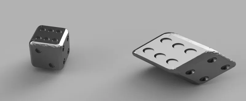 Fair/ unfair dice