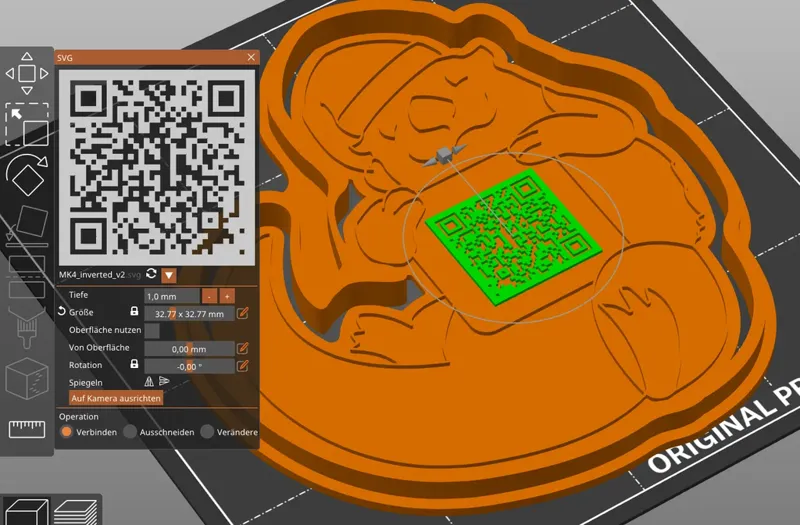 Put your Wish List QR Code on a Cookie